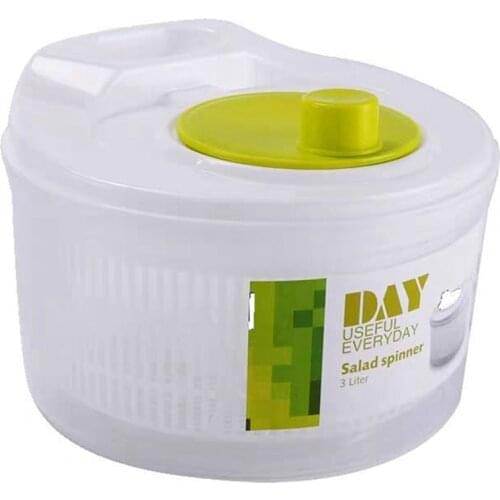 Salad Spinner Lettuce Greens Washer Dryer Drain Crisper Strainer for Washing Drying Leafy Vegetables Dryer Kitchen Accessories