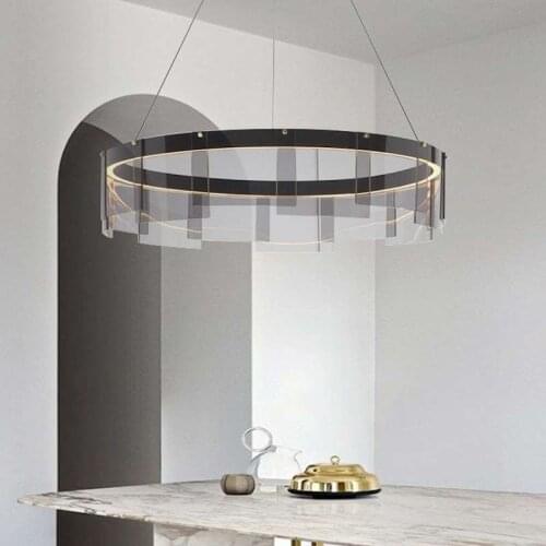 Nordic iron copper christmas balls industry brand cocina accesorio ventilador de techo luzes de teto hanglampen