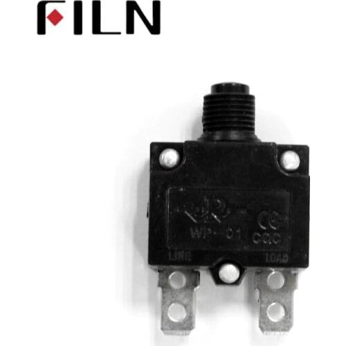 FILN thermal switch circuit breaker overload protector 3A,4A,5A,6A ,8A,10A,15A,,20A, overload protector switch