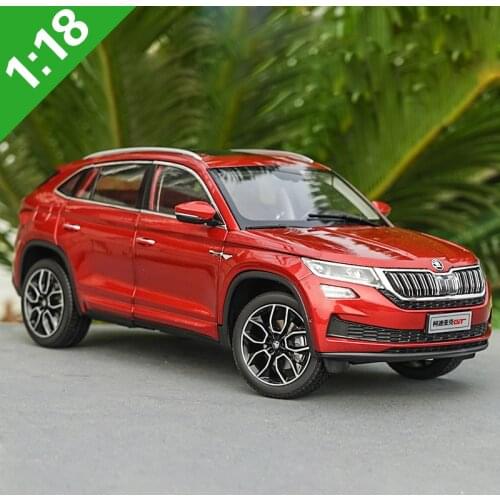 1:18 High Meticulous Skoda KODIAQ GT Alloy Model Car Static Metal Model Vehicles With Original Box