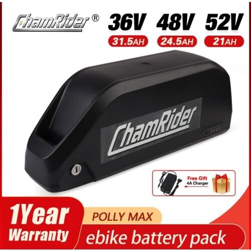 Original 48V 20AH Battery 52V ebike Battery Polly DP-9 Downtube 40A BMS 350W 500W 750W 1000W 1500W 18650 Cell BBS02 BBS03 BBSHD