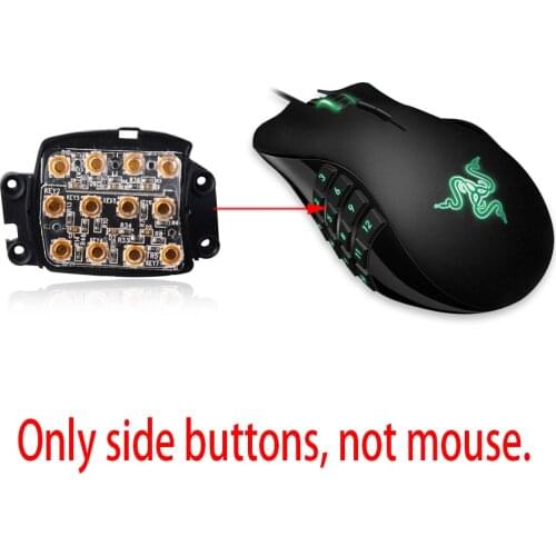 Razer mouse side digital panel for razer naga-2012 naga-epic naga-mmog naga-molten