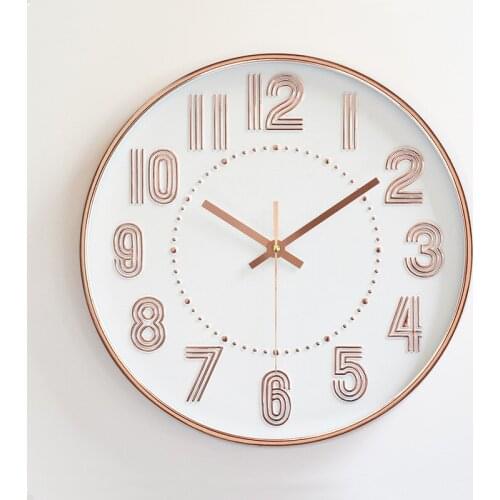 Modern Style 12 Inch Classic Vintage Wall Clocks 2019 New Round Clock Quartz Horloge Retro Wathces Relogio de parede