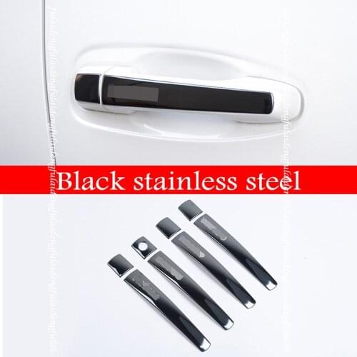 For Toyota Prado FJ150 2010-2020 stainless steel Side Door Handle decor Cover Trim Car Styling Accessories
