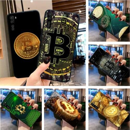 Elegant I Love Accept Bitcoin Phone Case for Huawei P20 P30 P40 lite E Pro Mate 40 30 20 Pro P Smart 2020 P10