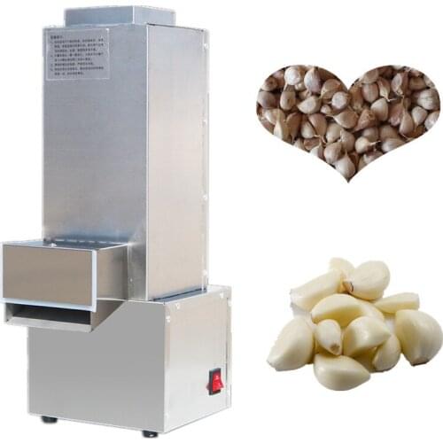 Electric garlic peeler automatic garlic peeling machine stainless steel fast garlic peel removing machine