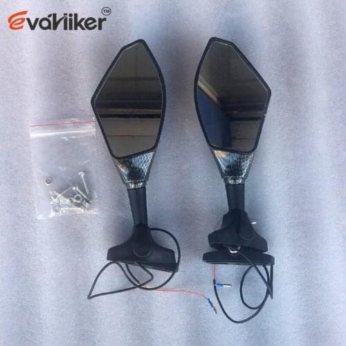 GSXR1000 2007 2008 2009 2010 Motorcycle Rearview Mirror with turning light For SUZUKI GSX R1000 2007 2008 2009 2010 GSXR 1000