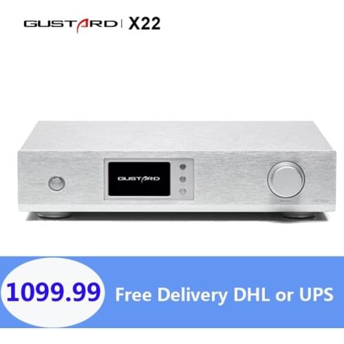 GUSTARD DAC-X22 ES9038PRO I2S XMOS HiFi DAC PCM384K DSD512 DOP Decoder