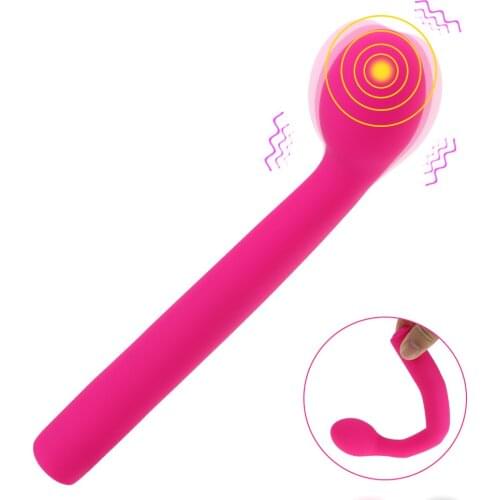 Powerful Vagina G Spot Stimulator Clitoris Sex Finger Vibrator For Women Soft silicone Dildo Climax Prostate massage Adult Toys