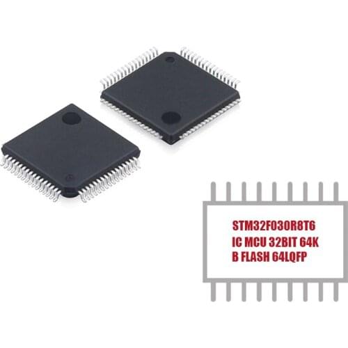 My Group Asia 1PCS STM32F030R8T6 MCU IC 32-Bit 48MHz 64KB (64K x 8) FLASH ARM Cortex-M0 series Microcontroller