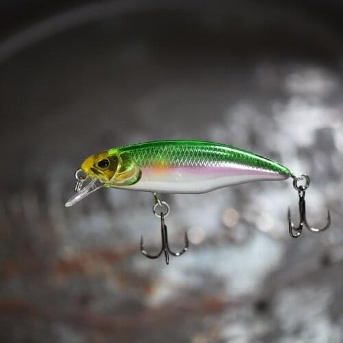 2021 New Model Sinking Minnow Fishing Lures 52mm 4.5g Jerkbait Bass Pike Carkbait Wobblers Swimbait Professional Hard Bait