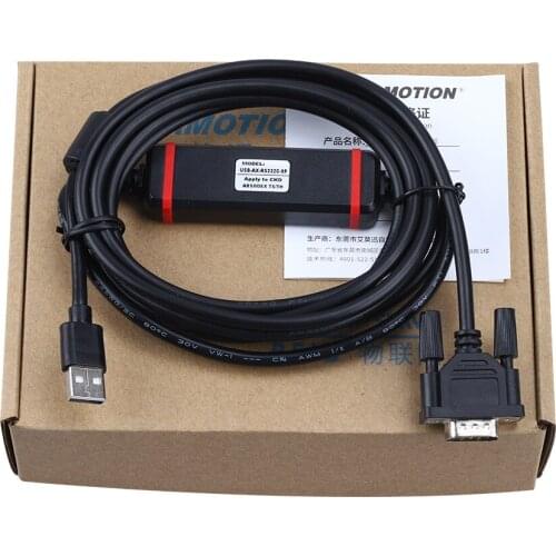 Suitable for CKD servo drive ABSOdex data line AX-RS232C-9P communication line debugging line USB