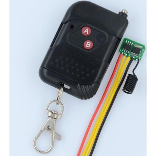 Low Power Consumption Remote Switch 3V 3.3V 3.6V 3.7V 4.2V 4.5V 5V 2channel Mos RF Wireless Switch Micro Mini Lighting Switch