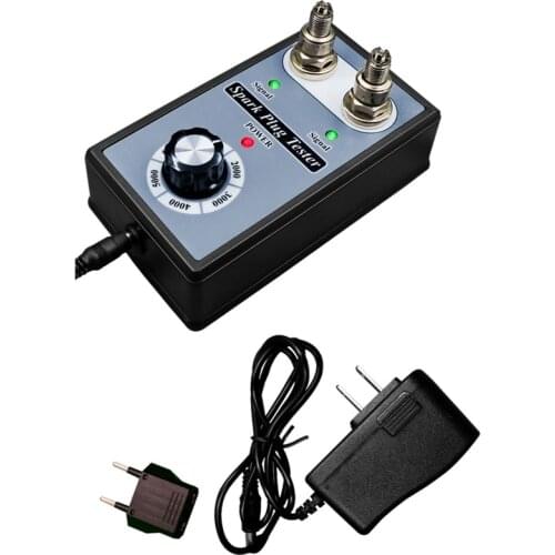 Adjustable Dual Hole Car Spark Plug Tester Auto Ignition Diagnostic Tool Ignition Plug Analyzer For Automotive Motorcycle