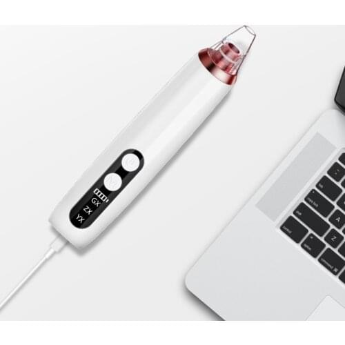Y1UF Mini Handheld Electric Facial Vacuum Suction Rechargeable Pore Cleaner Face Cleansing Blackhead Removal Acne Treatment E