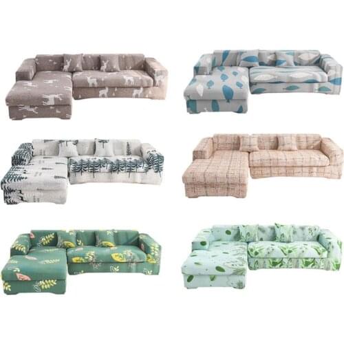 Printed Floral Lounge Slipcover All Sizes 1/2/3/4 Seater Sofa Cover L Shaped Couch Cushion Towel