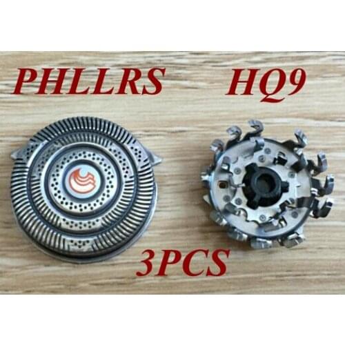 3pcs HQ9 razor blade replace head for philips Norelco electric shaver HQ6090 HQ6075 HQ7290 HQ7240 HQ7120 HQ7140 HQ7160 HQ711X