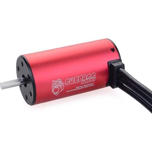 SURPASSHOBBY Waterproof 3670 Brushless Motor 5mm for 1/10 2S 3S RC Drift Racing Off-road .50Car