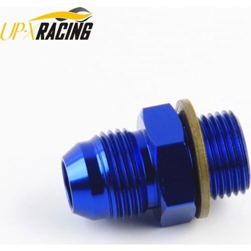 Universal JIC UNF AN to M Metric thread male fitting Hose Connector hydraulic Fuel Oil Gas Line Hose Fitting Adapter 10.12