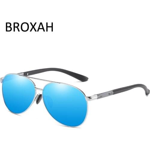 Vintage Pilot Sunglasses Men Polarized 2019 Top Quality Retro Brand Driving Glasses Metal Okulary