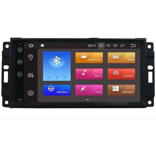 Eight Core Android 10 Car DVD GPS Radio Navigation For Jeep Cherokee Compass Commander Wrangler/DODGE Caliber/Chrysler C300 SWC