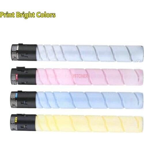 YFTONER Laser Toner Cartridge for Konica Minolta (A33K130) TN-321K TN-221 Bizhub C224 284 364 227 287 7822 7828 7528 Printer