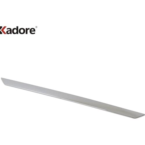 Rear Trunk Cover Trim For Toyota RAV4 RAV 4 2019 2020 2021 Chrome Tailgate Back Door Trim Decoration Molding Strip Car Styling