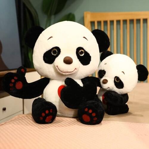 1PC 40-60cm Lovely Cute Super Stuffed Animal Soft Panda Plush Toy Birthday Christmas baby Gifts Present Stuffed Toys For Kids