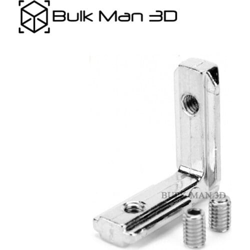 10pcs/lot 90 degree inside hidden corner bracket for 3D Printer V-slot / T slot Linear Rail