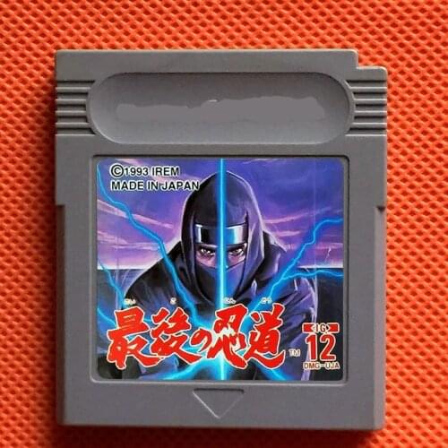 8bit game card : Saigo no Nindou - Ninja Spirit ( Japan Version!! )