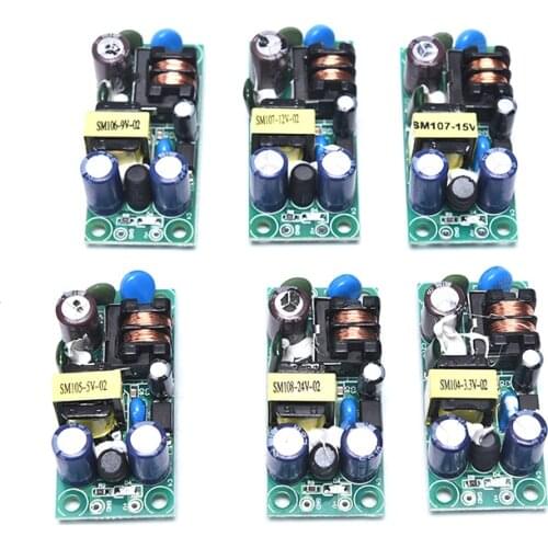 AC-DC 3V 5V 9V 12V 15V 24V Isolated Switching Power Supply Module Board PLG06A