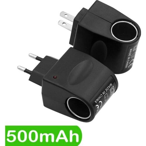 Car Cigarette Lighter Power AC 220V To DC 12V Black Adapter Converter Mini Auto Interior Parts Car Accessories
