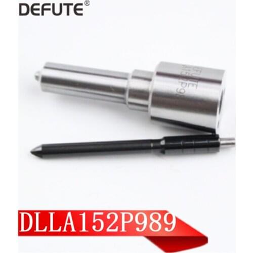 Free shipping 4 pieces DLLA152P989 Common Rail Fuel Injector Nozzle DLLA152P989 with OEM No.093400-9890 for 095000-7140 Injector