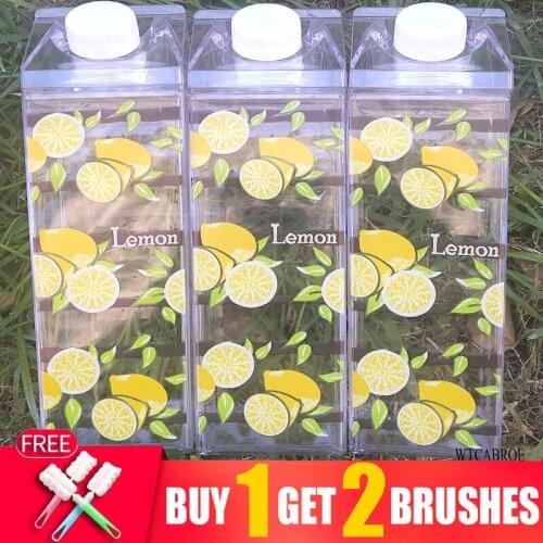 High Quality Water Bottle 1000ML 500ml Tour Outdoor Sport Leak Proof Seal School My Drinking Bottles For Kids Drinkware BPA Free