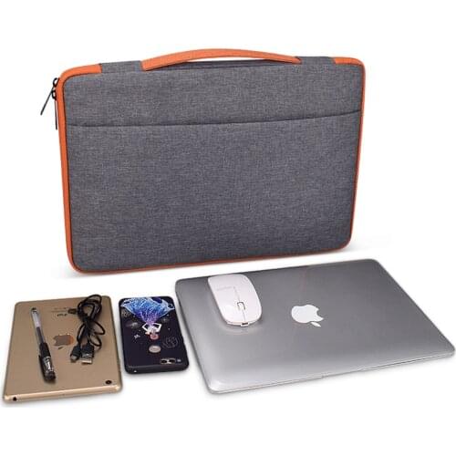 Retro Style Business Laptop Bag For MacBook Air Pro 13 15 12 13.3 14 15.6 Inch Computer Case Fashion Funda Notebook Case Handbag