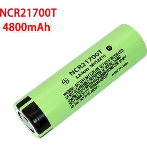 3.7V NCR21700T 4800mAh li-lon battery 15A power 5C Rate Discharge ternary lithium batteries DIY Electric car battery pack