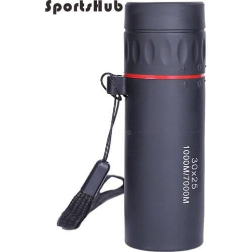 HD 30x25 Monoculars Telescope Night Vision Binoculars Zooming Focus Green Film Binoculo Optical Hunting Tourism Scope SES0050