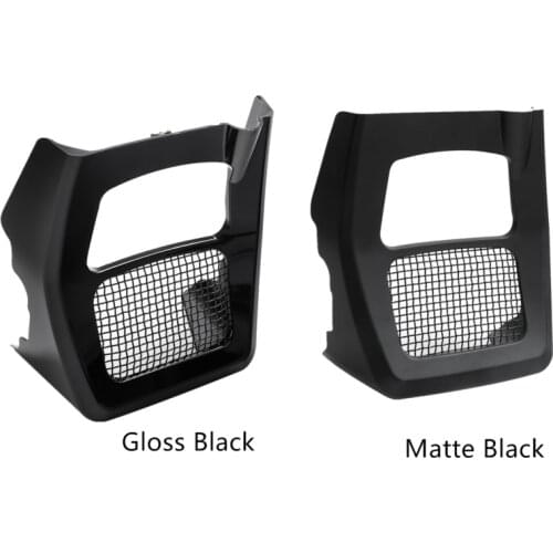 Motorcycle Fairing Spoilers Radiator Chin Cover For Harley Road King Electra Street Glide FLHR FLTRX Oil Cooler 2017-2021