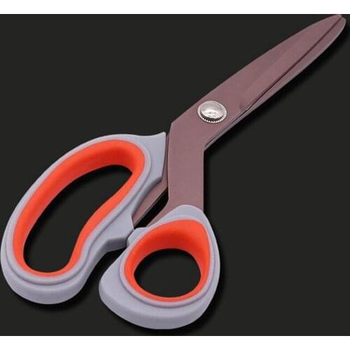 Office Scissors Household Scissors Stainless Steel Tailors Tailors Rubber And Plastic Scissors Stationery And Tool Scissors DIY