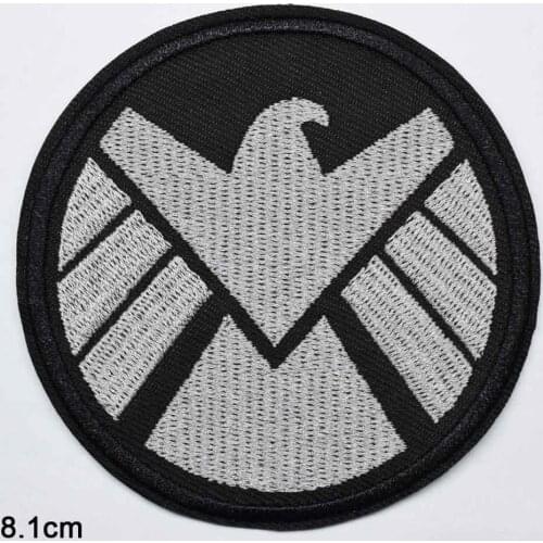 Octopus Embroidered Fhil Coulson Hydra s.h.i.e.l.d Shield logo Melinda Iron On Patches Embroidered Patch For Clothing Clothes