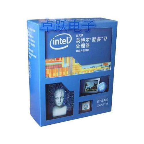 Intel Processor i7 5930K Boxed processor 3.50 GHz LGA2011-3 6-Core 100% working properly Desktop Processor i7-5930K