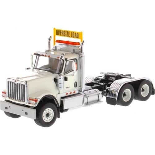 Alloy Model Gift DM 1:50 Scale HX520 Day Cab Tandem 3*2 Axis Truck Tractor Trailer Diecast Toy Model 71001 Collection,Decoration