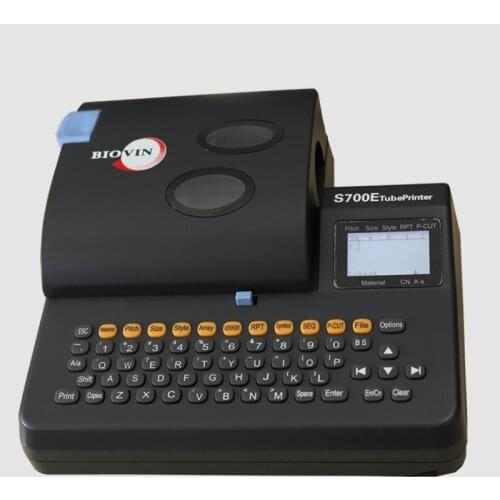S700E line number machine can be connected to a computer Casing marking machine Heat shrinkable tube printer