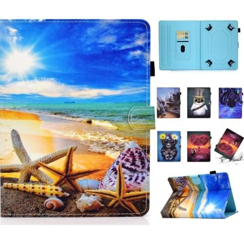 PU Leather Universal 6 Inch Print Case for Kindle Kobo Glo Aura Touch Sony Prs ONYX Boox C67ml Kepler PocketBook 6.0'' Ebook
