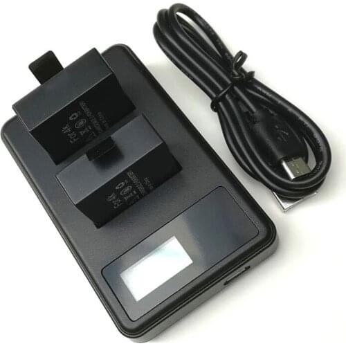 SOOCOO Original Accessories 1050mAh Charger Li-ion Battery for S100 C30 30R SJCAM M10 SJ4000 SJ5000 X H9R THIEYE T5E E7 Camera