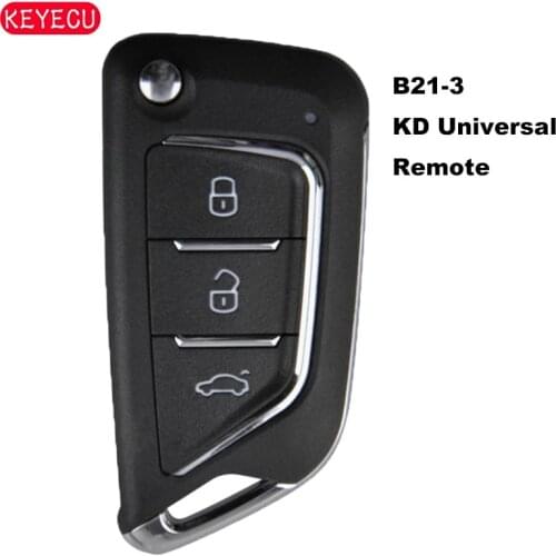 B21-3 KD900 KD900+ URG200 Mini KD KD-X2 3 Button Remote Control KD Remote Car Key