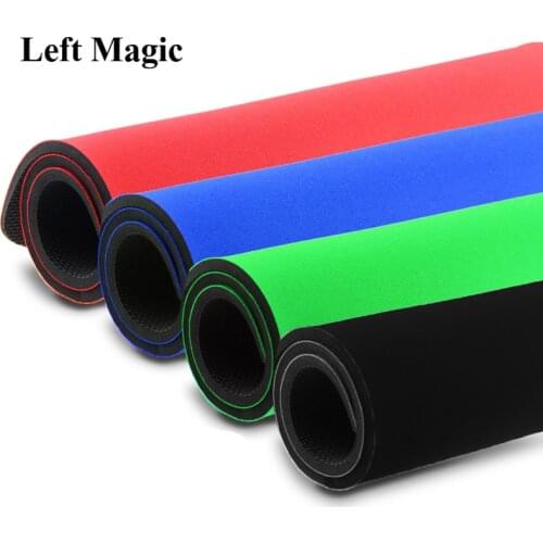 52*38cm Large Professional Poker Card Deck Soft Mat Magic Tricks Red Blue Black Coin Poker Pad Magic Props Illusion Magician