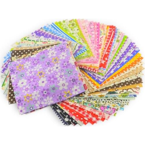 Booksew Quilting Tecido Cotton Fabric Dye Patchwork Printed Flower and Leaves Dots Stripes Designs Tissu Telas Sewing Textile