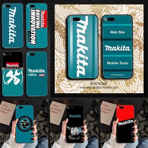 Toolbox Makitaes Phone case For Xiaomi Mi Max Note 3 A2 A3 8 9 9T 10 Lite Pro Ultra black pretty waterproof silicone coque art