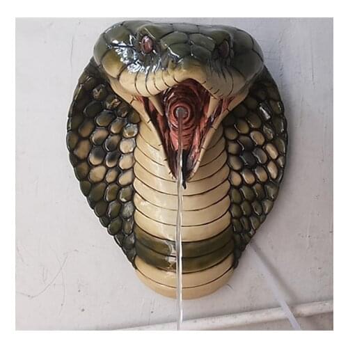 Sales Pure New arrival Animal head wall water fountain home decoration outdoor water control
